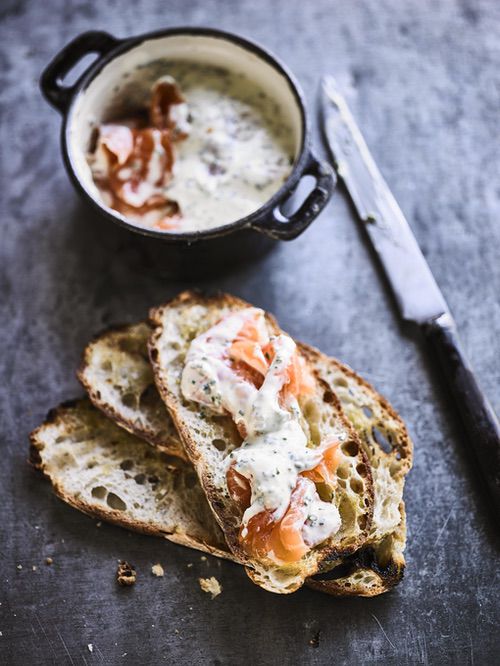 Salmon rillette